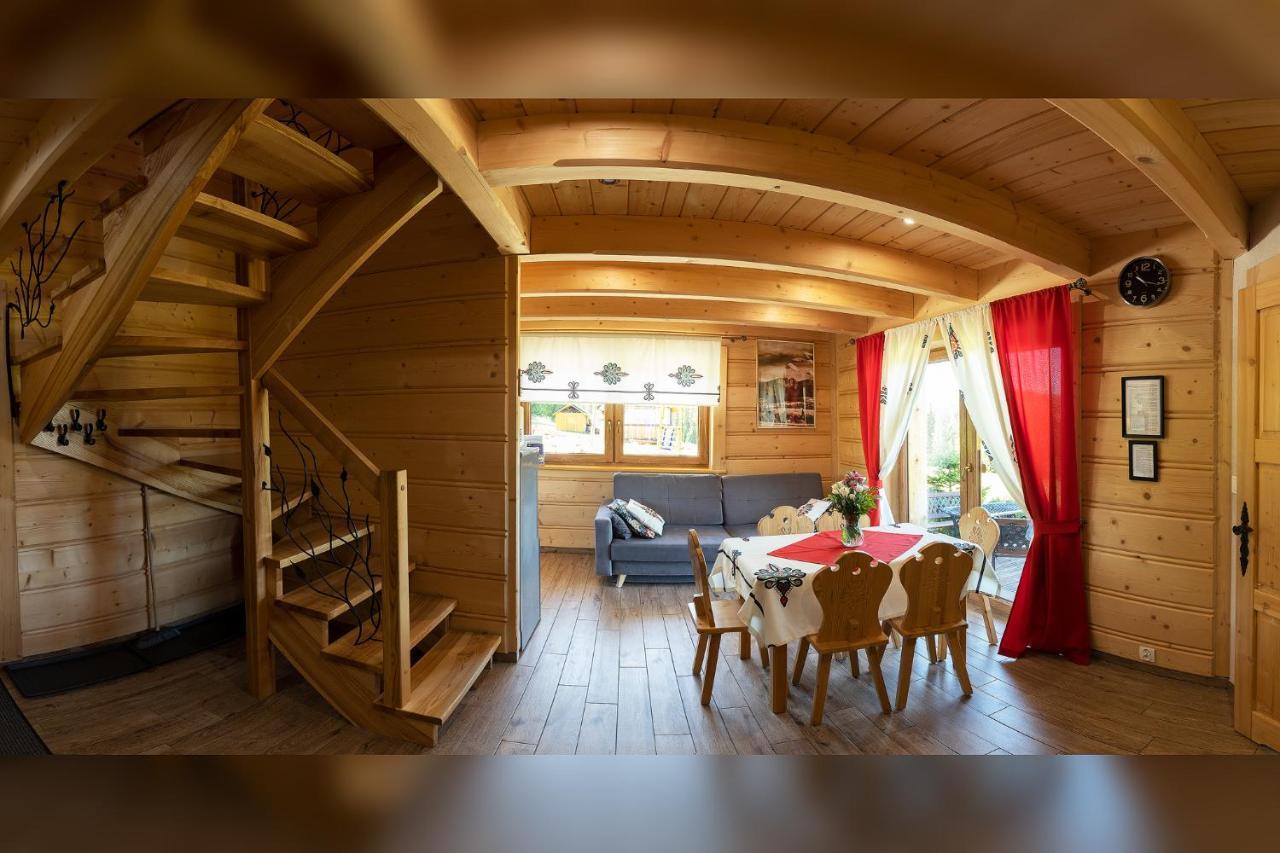 Witowianskie Domki Z Kominkiem, Jacuzzi I Sauna Dzianisz Exterior foto